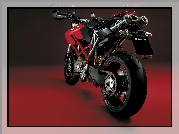 Ducati Hypermotard 1100, Układ, Wydechowy, Karbon