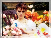 Keira Knightley, kwiaty