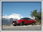 Fiat Dino, Góry, Śnieg