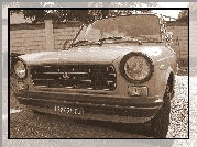 Zabytkowy, Autobianchi A112, Wycieraczki, opona