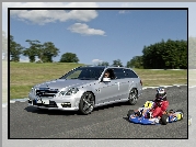 Mercedes Benz E63, AMG, Kombi, Gokart