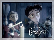 Gnijąca Panna Młoda, Corpse Bride, Świeczka, Postacie