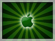 Świecące, Zielone, Apple
