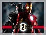Film, Iron Man 2, Robot, Człowiek, Maszyna
