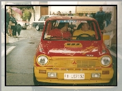 Czerwony, Żółty, Autobianchi A112, Wyścig