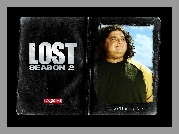 Serial, Lost, Zagubieni, Jorge Garcia, ramka, zdjęcie