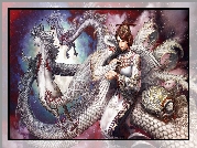 Kobieta, Fantasy, Grafika