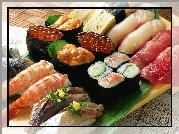 Japoński, Zestaw, Sushi