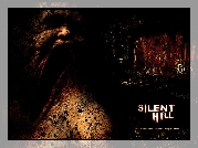 Silent Hill, plamy, twarz, horror