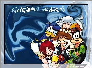 Kingdom Hearts, postacie, donald, duck, goofy
