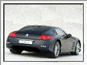 Czarny Peugeot 907