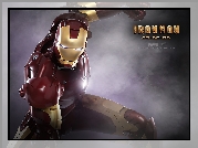 Iron Man, dym, robot