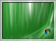 Zielone, Tło, Logo, Windows