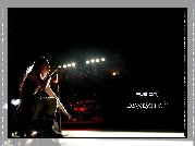 Evanescence,koncert, mikrofon