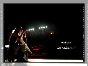 Evanescence,koncert, mikrofon