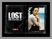 Filmy Lost, Yoon-jin Kim, siedzi, zdjęcie