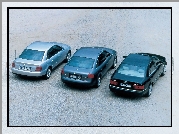 Audi A4, B5, Audi A6, C5, Audi A8, D2