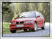 Czerwone, BMW E46, Kombi