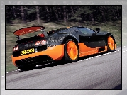 Bugatti Veyron 16.4 Super Sport, Pomarańczowe, Alufelgi