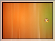 Pomarańczowo, Zielone, Tło, Logo, Windows