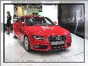 Czerwone, Audi A4 B8, Salon, Genewa