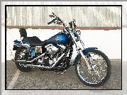 Harley Davidson Dyna Wide Glide, Stalowa, Rama