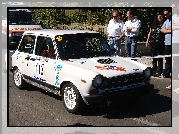 Rajdowy, Autobianchi A112, Wyścig, Naklejki