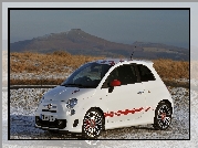 Biały, Abarth 500