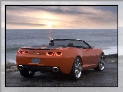 Pomarańczowy, Chevrolet Camaro, Kabriolet