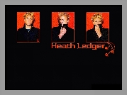 Heath Ledger,blond włosy