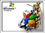 Windows, XP, Wiązanka, Róż