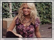 Melinda Messenger, Bluzka, W, Kwiatki