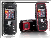 Nokia 5030, Czarna, Czerwona