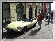 Zabytkowy Jaguar E-Type