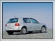 Golf 4, TDI, Srebrny