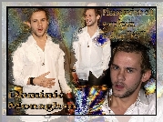 Dominic Monaghan,niebieskie oczy, broda