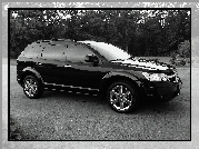 Dodge Journey, Czarno, Białe, Zdjęcie