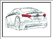 Audi A7, Szkic