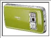 Nokia N79, Zielona, Paski, Tył