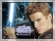Star Wars, Hayden Christensen, gruzy, laser