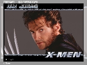 Hugh Jackman,x-men, brązowe oczy