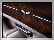 Emblemat, Bentley Arnage, Drewno