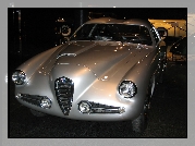 Alfa Romeo, przód , światła , maska