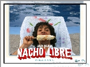 Nacho Libre, Hector Jimenez, kukurydza, leżak, basen