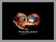 Firefox, Thunderbird, Dłonie