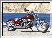 Harley, Davidson, Rocker, 2009