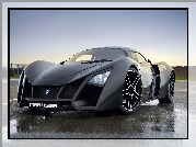 Czarna, Marussia B2, Reflektory