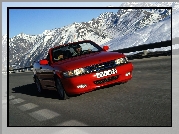 Czerwony, Saab 9-3, Cabrio