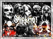 Slipknot,twarze, kolce, maska