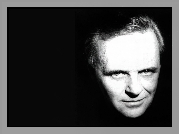 Anthony Hopkins,twarz, siwe, włosy